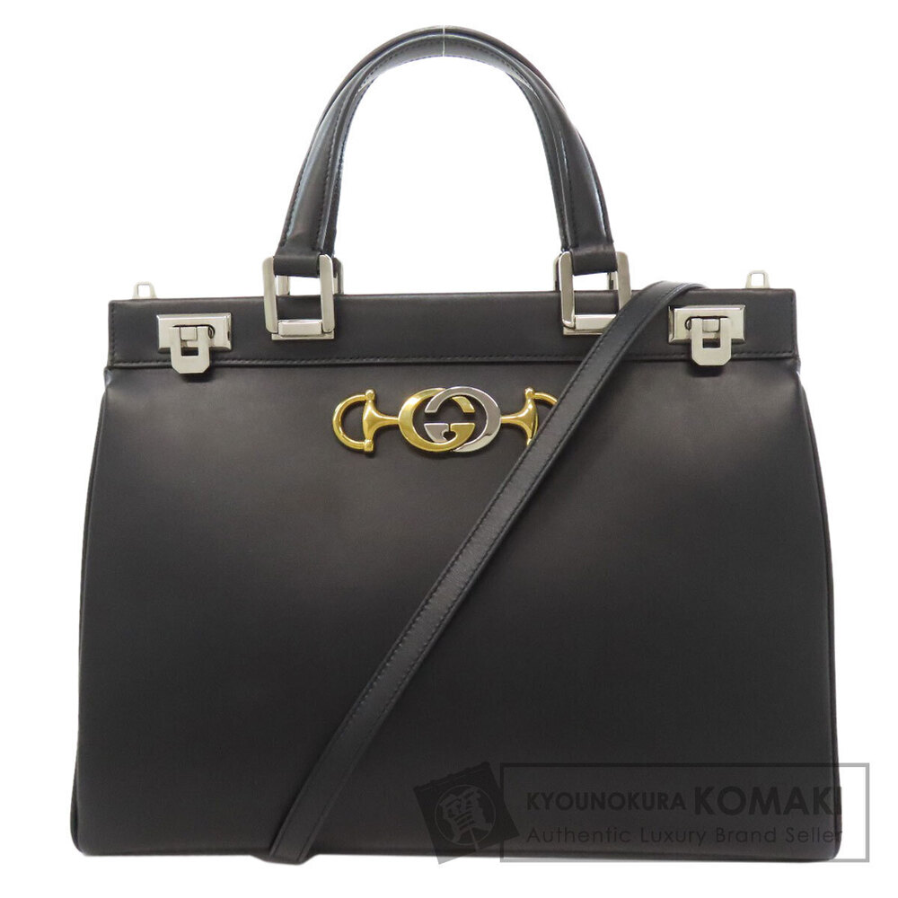 GUCCI Zumi handbag calfskin